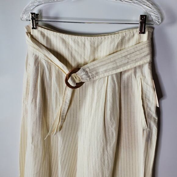 Anthropologie Palm Beach Belted Pants Size 10 New with tags - Picture 13 of 15